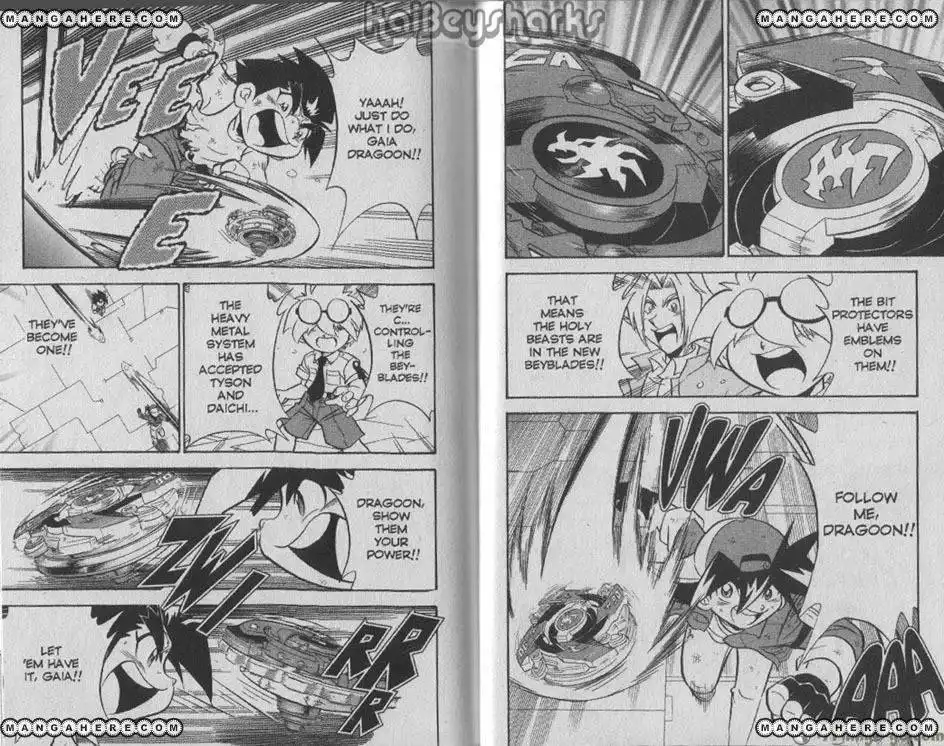 Bakuden Shoot Beyblade Chapter 12.2 14